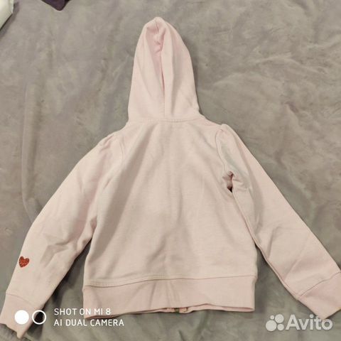 Байковая кофточка для девочки 4-6 лет