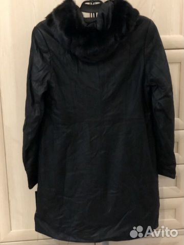 Зимнее кожаное Пальто 48 Зимнее кожаное Пальто 48