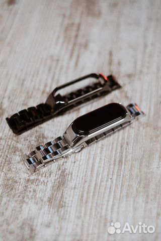 Металлические ремешки для Mi Band 3/4 Металлические ремешки для Mi Band 3/4