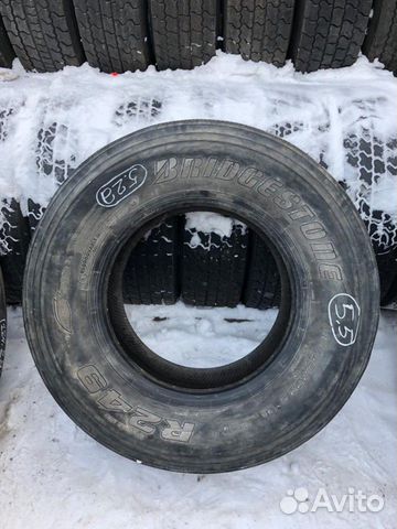 Грузовая шина 385 65 R22.5 Bridgestone арт. В356 Грузовая шина 385 65 R22.5 Bridgestone арт. В356