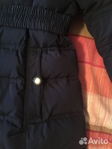 Пуховик женский, р. 44-46, пух/перо, мех