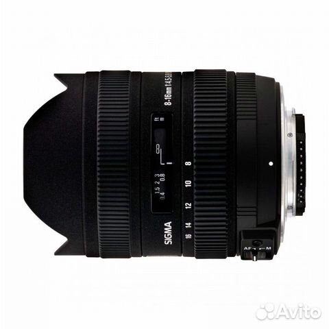 Объектив Sigma AF 8-16 f/4.5-5.6 DC HCM Canon EF-S