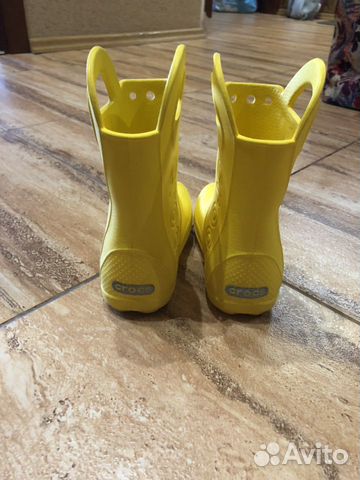 Сапоги резиновые crocs размер C10 Сапоги резиновые crocs размер C10