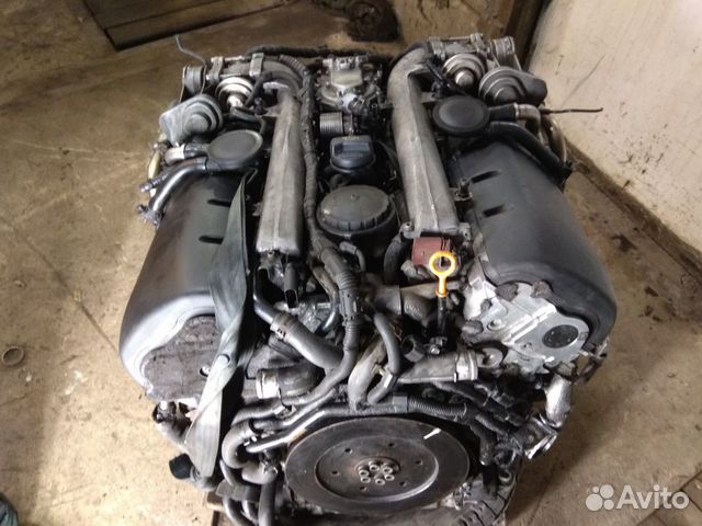 Двигатель в сборе VW Touareg 5.0л, TDi V10 2003г.в