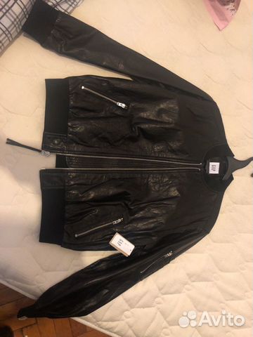 Кожаная куртка женская GAP Кожаная куртка женская GAP