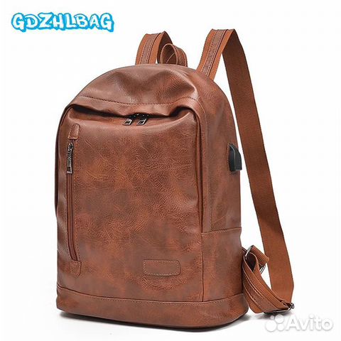 Кожаный рюкзак новый Кожаный рюкзак новый
