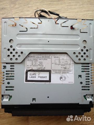 Автомагнитолла Sony CDX-R3350ee Автомагнитолла Sony CDX-R3350ee