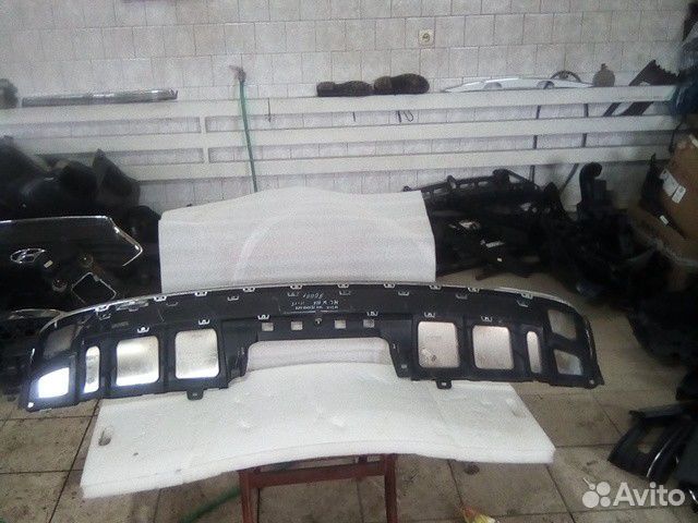 Юбка заднего бампера Mercedes ML W166 Юбка заднего бампера Mercedes ML W166