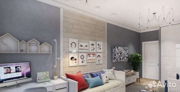2-к квартира, 75 м², 3/7 эт.