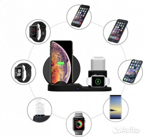 Беспроводная зарядная станция Fast Charge