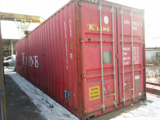 Контейнер 40 футов в Ижевске №kkfu7605100 Контейнер 40 футов в Ижевске №kkfu7605100