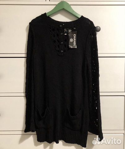 Туника кофточка вязаная Chanel XS-S
