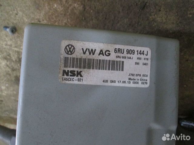 Электроусилитель руля VW Polo седан 2010
