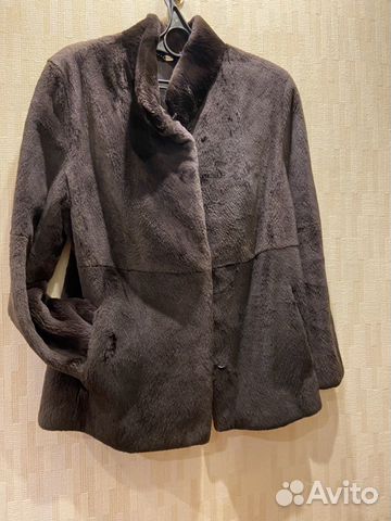 Короткая шуба из стриженного бобра Короткая шуба из стриженного бобра