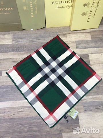 Новый женский шёлковый платок Burberry
