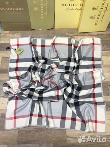 Новый женский шёлковый платок Burberry