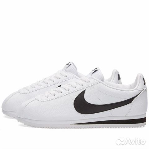 Кроссовки Nike classic cortez leather 09 black Кроссовки Nike classic cortez leather 09 black