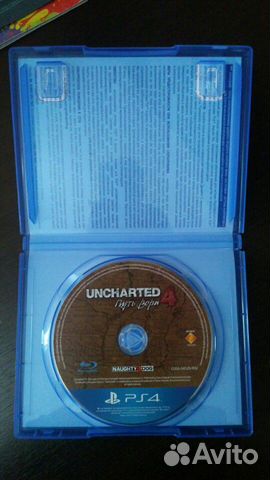 Игра PS4. Uncharted 4 Игра PS4. Uncharted 4
