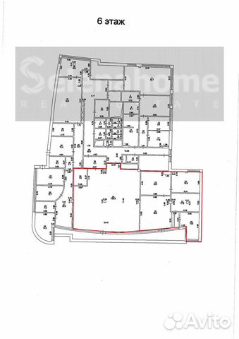 Офисное помещение, 285.79 м² Офисное помещение, 285.79 м²