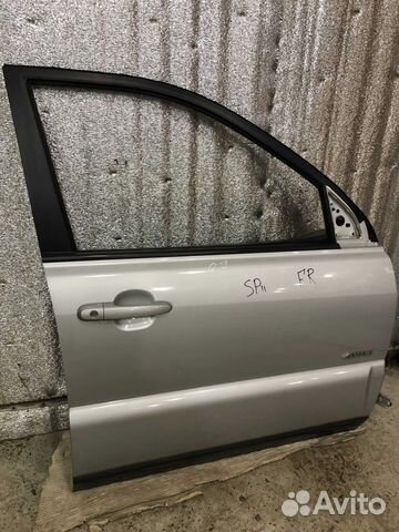 Дверь передняя правая серебро KIA Sportage 2 Дверь передняя правая серебро KIA Sportage 2