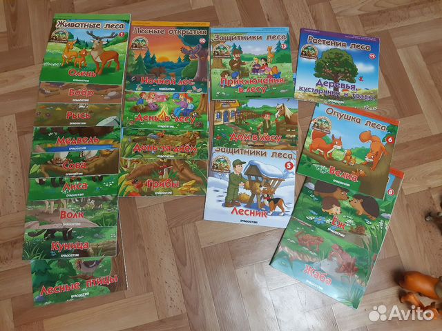 Игрушка Животные леса Деагостини Игрушка Животные леса Деагостини