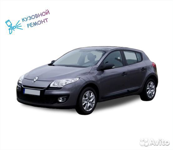 Renault Megane 3 капот фара крыло бампер 2008 года