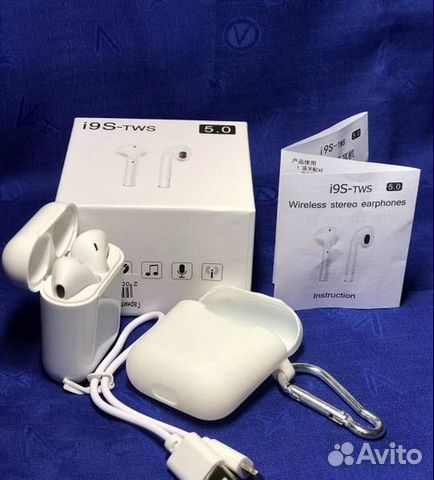 Беспроводные наушники Airpods i9s Новые Беспроводные наушники Airpods i9s Новые