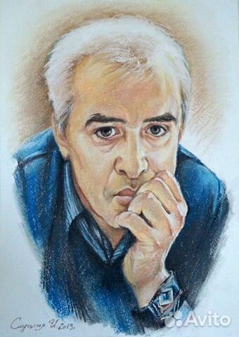 Портрет по фото.Роспись стен.Золочение лепнины