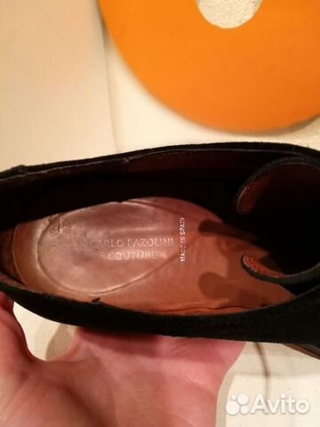 Замшевые полуботинки Carlo Pazolini