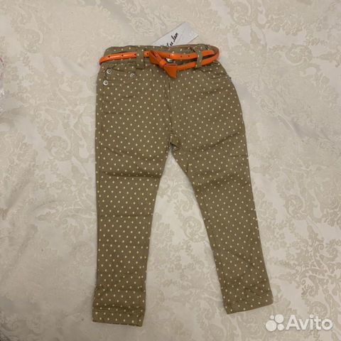 Брюки для девочки на 2-3 года новые