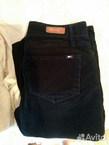 Джинсы вельвет т/синий Tommy Hilfiger, оригинал Джинсы вельвет т/синий Tommy Hilfiger, оригинал