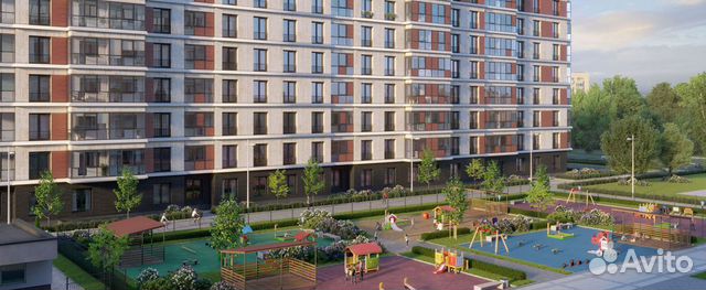 1-к квартира, 40.1 м², 2/12 эт.
