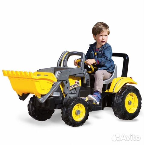 Детская педальная машина Excavator Maxi Детская педальная машина Excavator Maxi