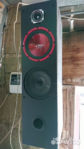 Акустика пассивная самопальная 2 шт. по 300w