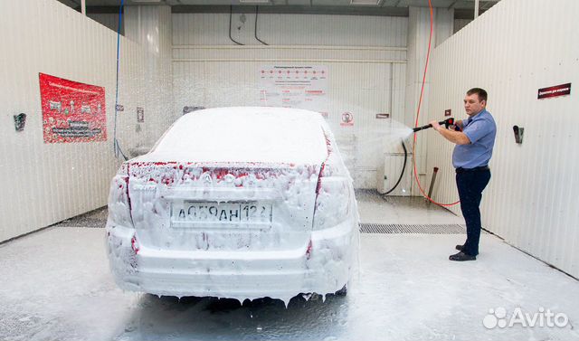 Franchise warm car wash self-service  150bar  89619924574 buy 6
