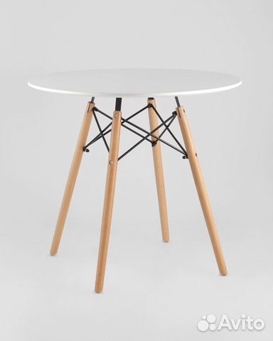 Обеденная группа стол eames D80, 4 стула Eames DSW Обеденная группа стол eames D80, 4 стула Eames DSW