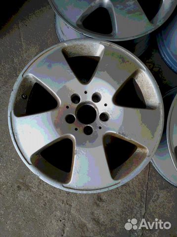 Диски бу оригинал R17 LU на Mercedes
