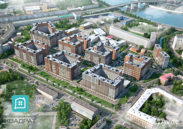 1-к квартира, 40.2 м², 2/14 эт.