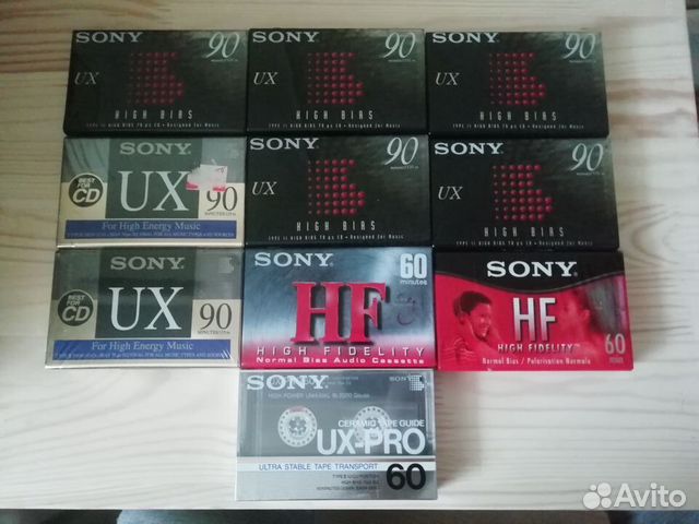 Аудиокассеты Sony Аудиокассеты Sony