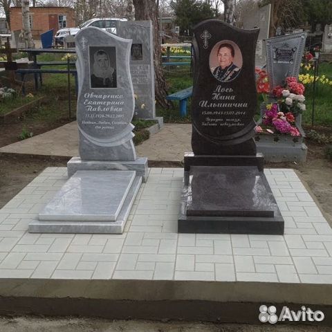 Установка памятников