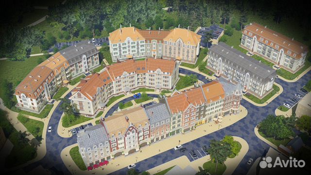 1-к квартира, 40.4 м², 1/4 эт.