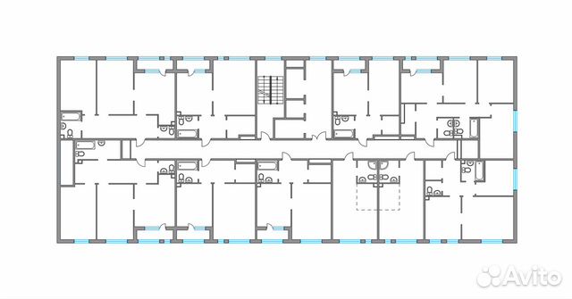 3-к квартира, 78.8 м², 8/21 эт.