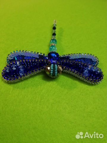Брошь стрекоза