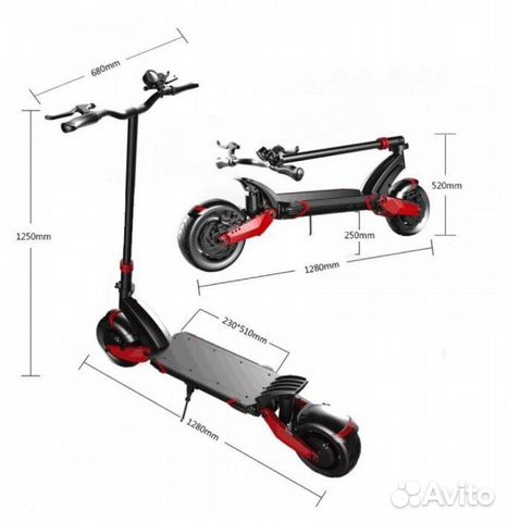 Полноприводный Электросамокат Kugoo G1 jilong Полноприводный Электросамокат Kugoo G1 jilong