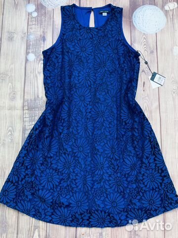 Кружевное платье в ромашки Tommy Hilfiger М Кружевное платье в ромашки Tommy Hilfiger М