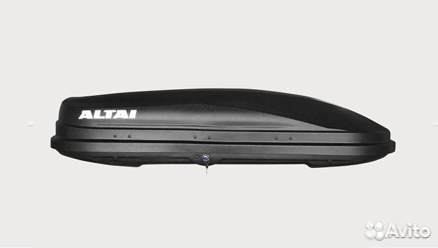 Автобокс Carl Steelman Altai 390 л. черный Карбон