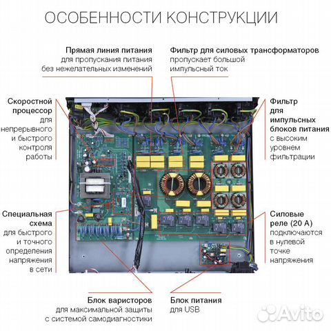 Сетевой фильтр Powergrip YG-1 V2.0