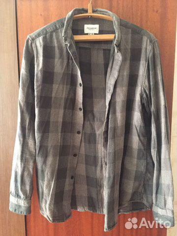 Мужские рубашки Pull&bear и H&M пакетом Мужские рубашки Pull&bear и H&M пакетом