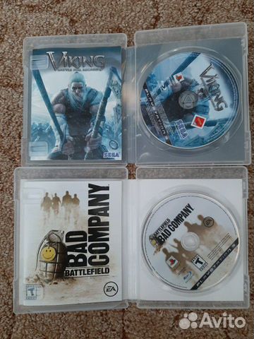 Игры на ps3 (Viking), (BAD company)