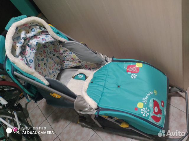 Коляска санки